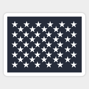 50 Stars of USA Flag 4th of July Magnet
